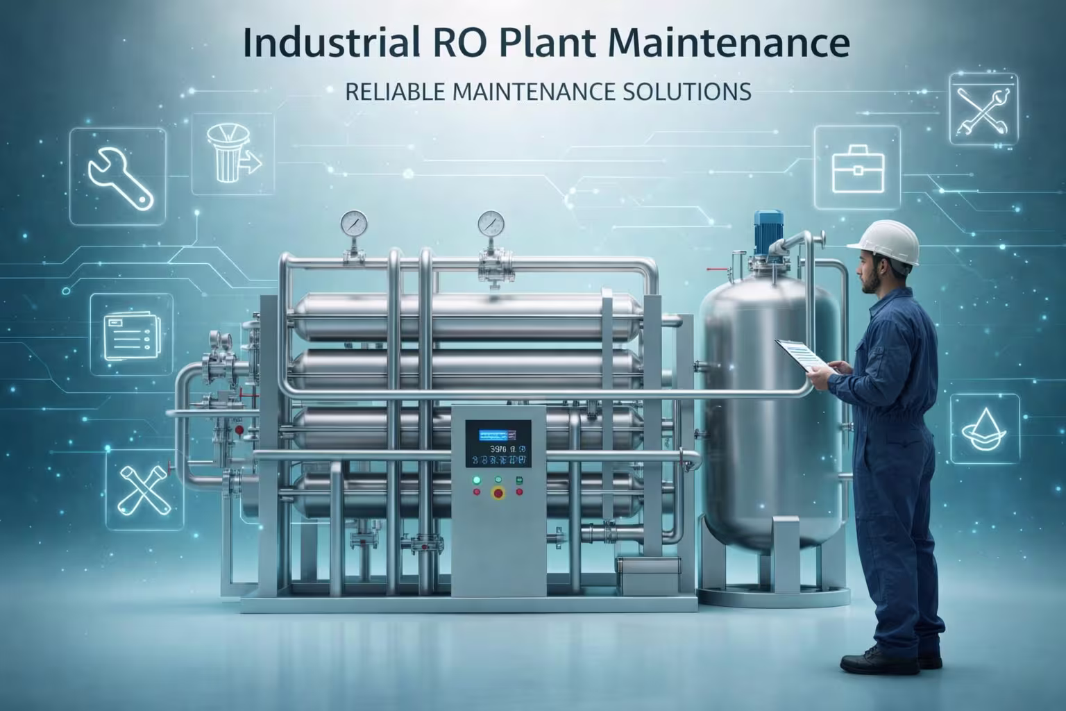 Industrial RO Plant Maintenance